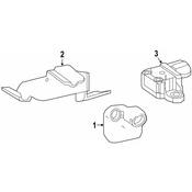 Mercedes Suspension Yaw Sensor -  Genuine Mercedes 0009057700