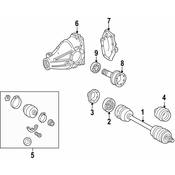 Mercedes Differential Pinion Bearing - Genuine Mercedes 0009808402