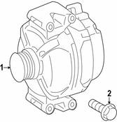 Mercedes Alternator  - Genuine Mercedes 014154100287