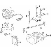 Mercedes Accelerator Pedal Sensor - Genuine Mercedes 0205450332