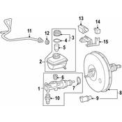 Mercedes Suspension Yaw Sensor -  Genuine Mercedes 1635426240