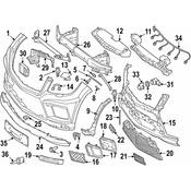 Mercedes Brake Air Duct -  Genuine Mercedes 1668850363