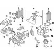 Mercedes HVAC Heater Hose - Genuine Mercedes 1708320194