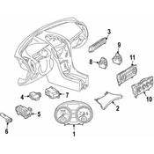 Mercedes Headlight Switch - Genuine Mercedes 1715451104