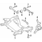 Mercedes Suspension Knuckle -  Genuine Mercedes 1723502703