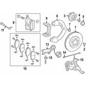 Mercedes Brake Hydraulic Line Bracket -  Genuine Mercedes 1774214500