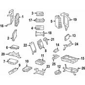 Mercedes Active Suspension Control Module Bracket -  Genuine Mercedes 1975400040