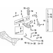 Mercedes Suspension Control Arm Washer -  Genuine Mercedes 2023330176