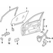 Mercedes Power Window Motor - Genuine Mercedes 2028205542