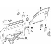 Mercedes Power Window Motor - Genuine Mercedes 2088202742