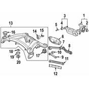 Mercedes Suspension Crossmember Insulator -  Genuine Mercedes 2093510342