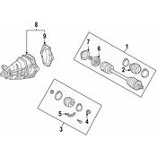 Mercedes Differential Cover - Genuine Mercedes 2103512908