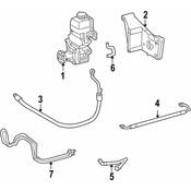 Mercedes Power Steering Cooler - Genuine Mercedes 2104662824