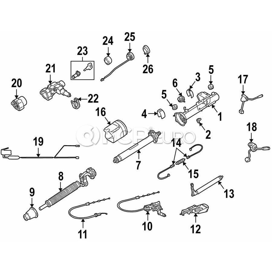 Mercedes Cruise Control Switch - Genuine Mercedes 2105400745 | FCP Euro