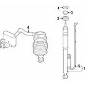 Mercedes Suspension Air Spring -  Genuine Mercedes 211320132580