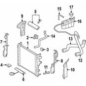 Mercedes Radiator  - Genuine Mercedes 220500240364