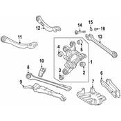 Mercedes Suspension Knuckle -  Genuine Mercedes 2233509119