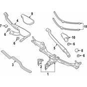 Mercedes Windshield Wiper Arm   - Genuine Mercedes 2318200844