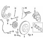 Mercedes Brake Air Duct -  Genuine Mercedes 2904212400