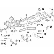 Mercedes Suspension Subframe Reinforcement Bracket -  Genuine Mercedes 4633103703