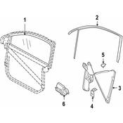 Porsche Window Regulator Clip - Genuine Porsche 95554220000