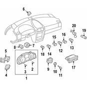 Porsche Traction Control Switch - Genuine Porsche 955613153006N3