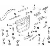 Porsche Liftgate Release Switch - Genuine Porsche 955613159006N3