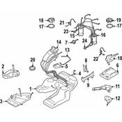 Porsche Fuel Pump Flange - Genuine Porsche 95562084130
