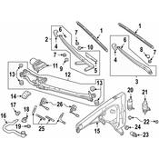 Porsche Windshield Wiper Arm - Genuine Porsche 958955408B