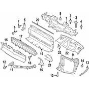 Porsche Radiator Shutter Assembly - Genuine Porsche 95B121257AY