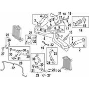 Porsche Turbocharger Intercooler Pipe Adapter - Genuine Porsche 95B145977