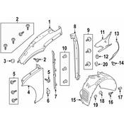 Porsche Headlight Molding - Genuine Porsche 95B807174A1E0