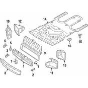 Porsche Radiator Shutter Assembly - Genuine Porsche 971121257BOK1