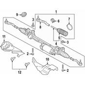 Porsche Steering Tie Rod End - Genuine Porsche 971423812B
