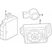 Porsche Parking Aid Control Module - Genuine Porsche 971907428E