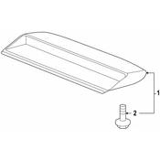 Porsche Center High Mount Stop Light - Genuine Porsche 98763105103