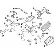 Porsche Turbocharger Intercooler Pipe - Genuine Porsche 99611064573