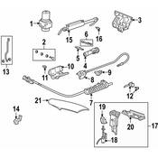 Porsche Convertible Top Motor Left (911) - Genuine Porsche 99656167501