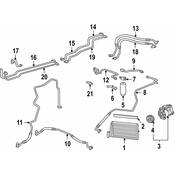 Porsche A/C Refrigerant Suction Hose - Genuine Porsche 99757310600