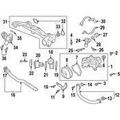 Porsche Engine Coolant Outlet Gasket - Genuine Porsche 9A210232200