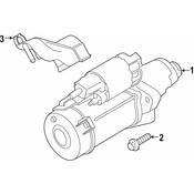 Porsche Starter Motor - Genuine Porsche 9A2604111AX