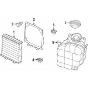 Porsche Radiator - Genuine Porsche 9J1121251A