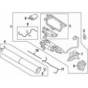 Porsche Suspension Self-Leveling Unit Accumulator - Genuine Porsche 9J1616202A