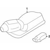 Porsche License Lamp Assembly - Genuine Porsche PAB943021A