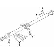 Porsche Drive Shaft Bolt - Genuine Porsche PAF108524