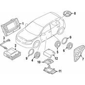 Audi VW Radio Wiring Harness - Genuine Audi VW 000098601A