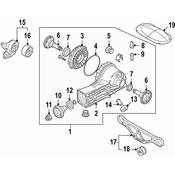 Audi VW Drive Shaft Pinion Yoke - Genuine Audi VW 017525385B