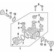 Audi VW Axle Shaft - Genuine Audi VW 02D525355E