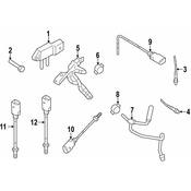 Volkswagen Vapor Canister Purge Solenoid - Genuine VW 04E133366N