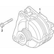 VW Alternator - Genuine VW 05E903027A